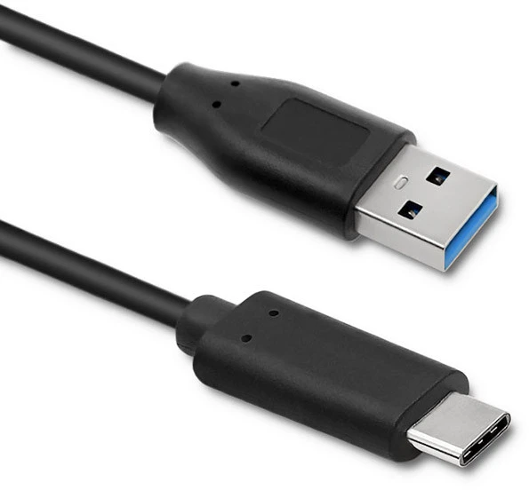 QOLTEC 50500 Qoltec Cable USB 3.1 tipo C kištukas USB 3.0 A kištukas 1m