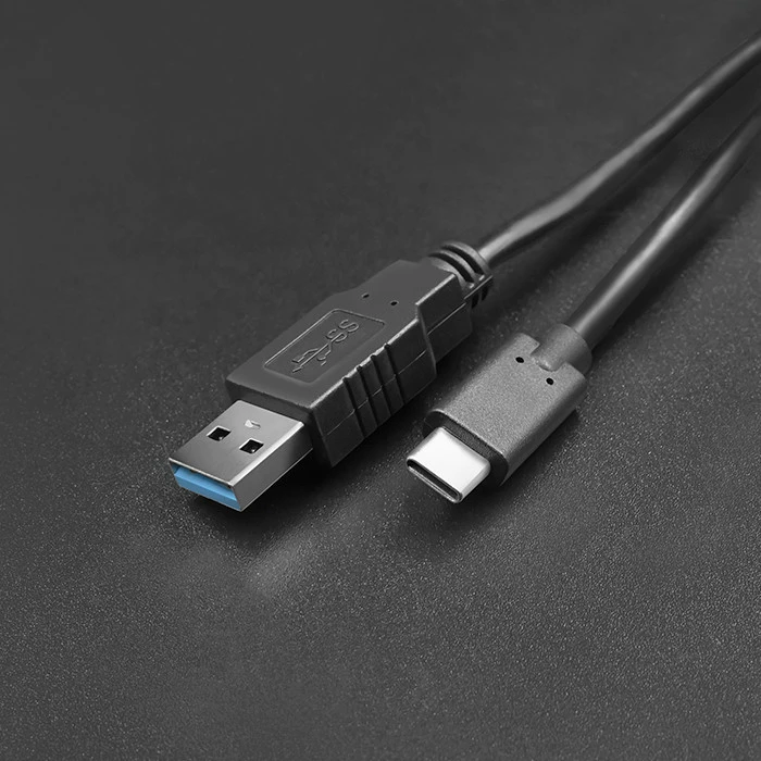 QOLTEC 50491 kabelis USB 3.1 tipo C kištukas USB 3.0 A kištukas 1,2 m