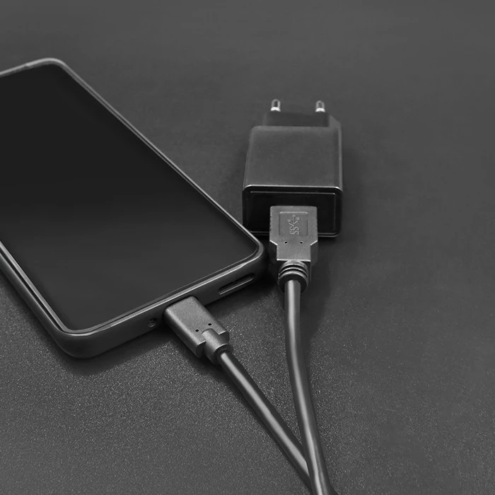 QOLTEC 50491 kabelis USB 3.1 tipo C kištukas USB 3.0 A kištukas 1,2 m