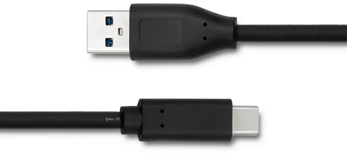 QOLTEC 50500 Qoltec Cable USB 3.1 tipo C kištukas USB 3.0 A kištukas 1m
