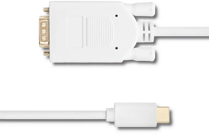 Qoltec USB 3.1 tip C vyr. / VGA vyr. kabelis 1m Full HD
