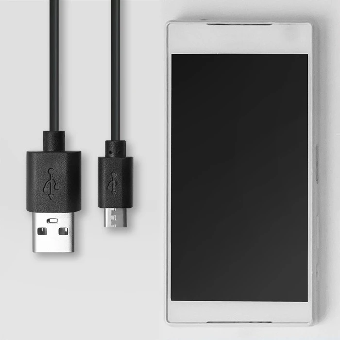 Qoltec USB A - micro USB B kabelis 0,5 m BULK