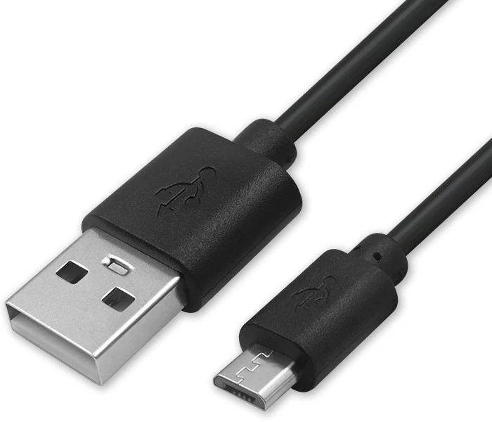 Qoltec USB A - micro USB B kabelis 0,5 m BULK