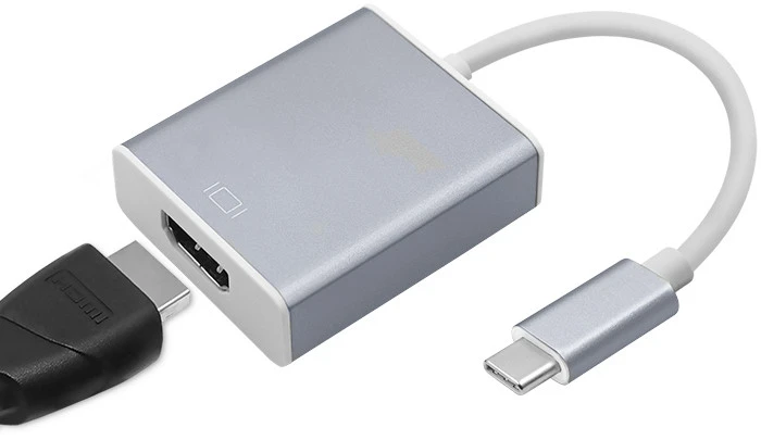 QOLTEC 50427 Qoltec Adapteris USB 3.1 TYPE C vyriškas HDMI A moteriškas