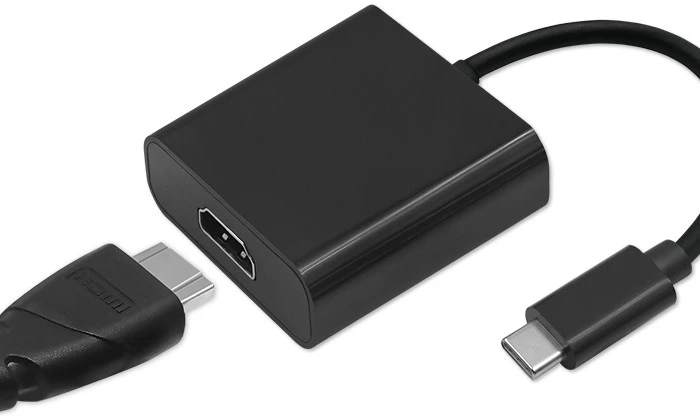 QOLTEC 50375 Qoltec USB adapteris tipas C vyriškas / HDMI moteriškas 4K 23cm