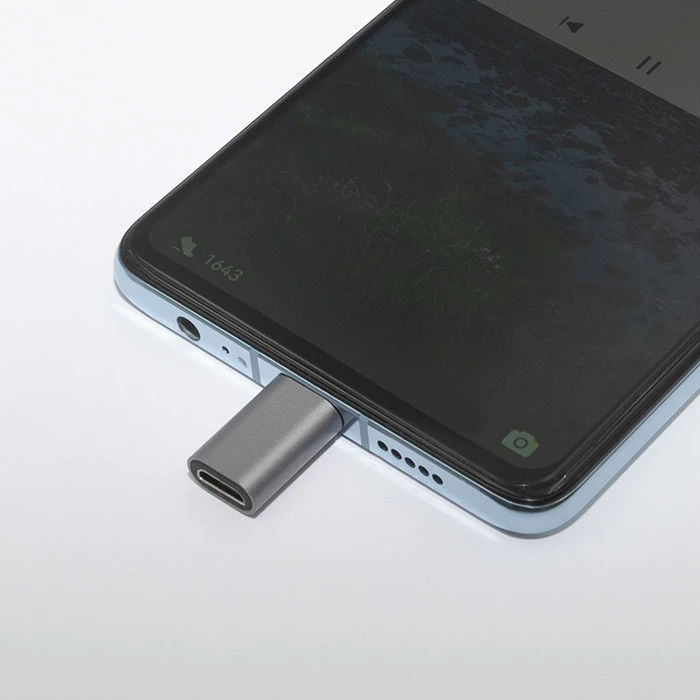 QOLTEC 50478 Qoltec Adapteris USB 3.1 Type C vyriškas mikro USB 2.0 B moteriškas