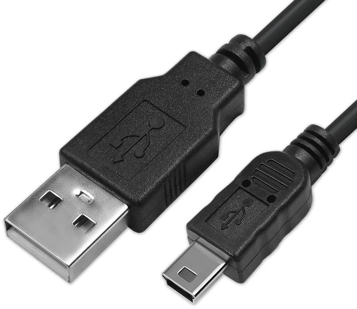 Qoltec USB A patinas | Mini USB B kištukas | 1,8 m