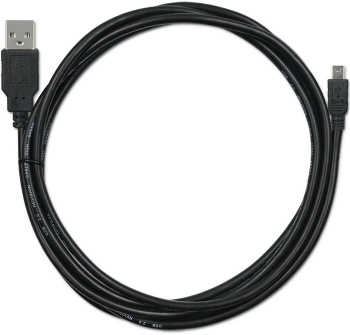 Qoltec USB A patinas | Mini USB B kištukas | 1,8 m
