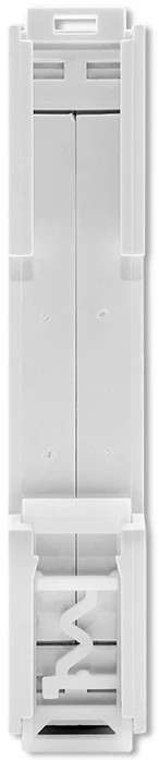 Vienfazis elektroninis skaitiklis suvartojimas energija ant bėgio din 230v lcd 1p plonas Qoltec