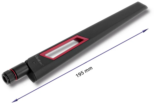 QOLTEC 57017 Wi-Fi 2.4/5GHz 5dBi visakryptė antena