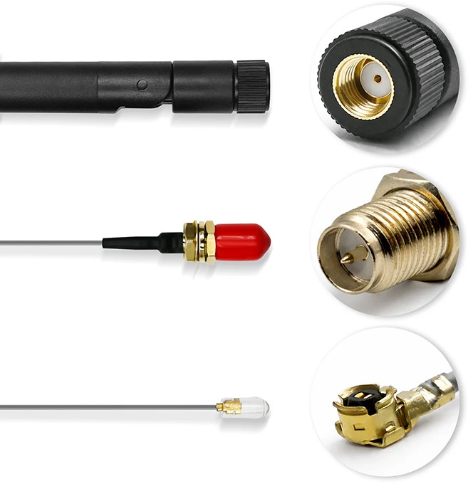 Qoltec 57046 Wi-Fi antena 2.4/2.5 GHz | 5.1/5.8 GHz | 5dBi | omnidirectional | Indoor