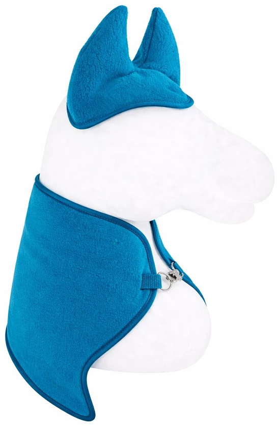 Super Hobby Horse Hobby Horse vilnonis apsiaustas su ausinėmis A4 ir A5 dydžiams turkio spalvos