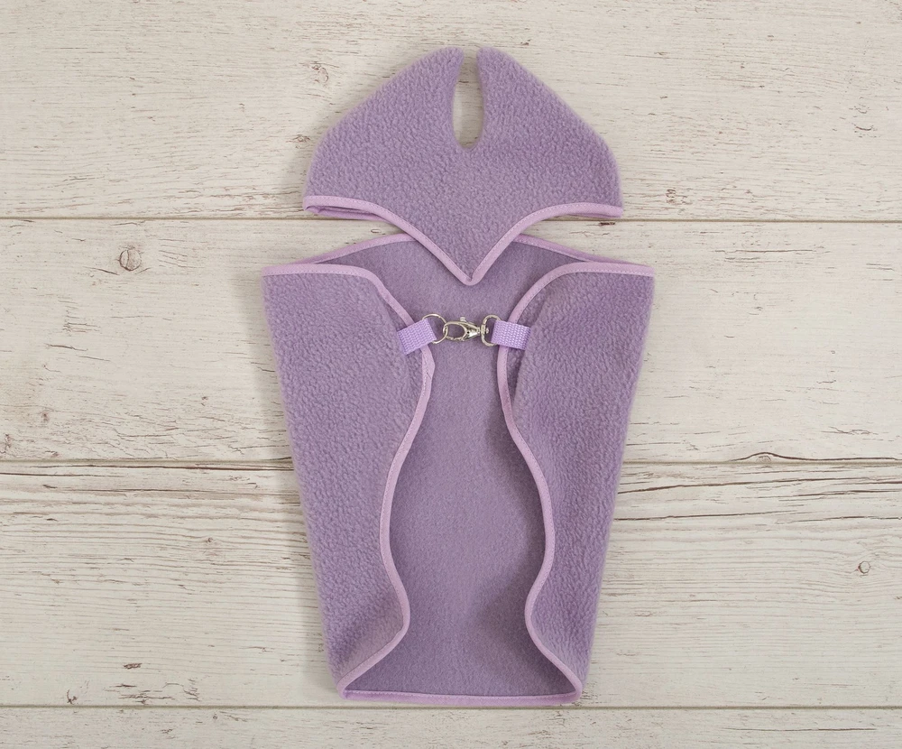 Super Hobby Horse Hobby Horse komplektas A4 ir A5 flisinis apklotas su ausinukais lila