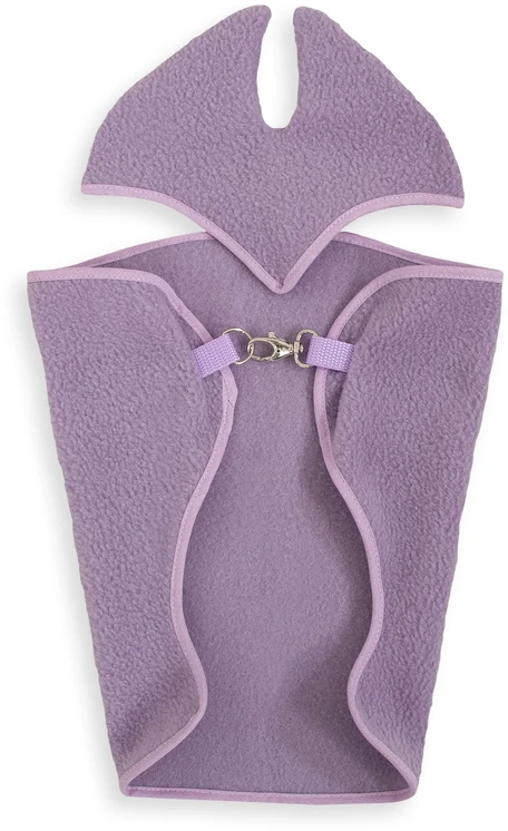 Super Hobby Horse hobby horse violetinis flisinis pledas ir ausinukai