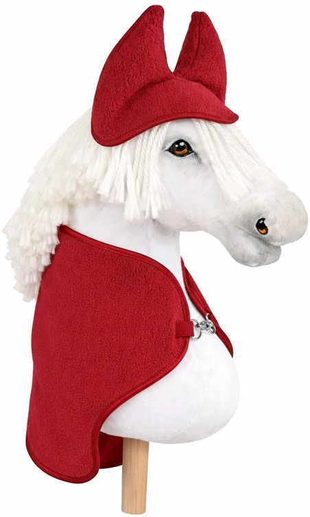Super Hobby Horse Hobby Horse vilnos komplektas su ausinėmis A4 ir A5, bordo spalvos