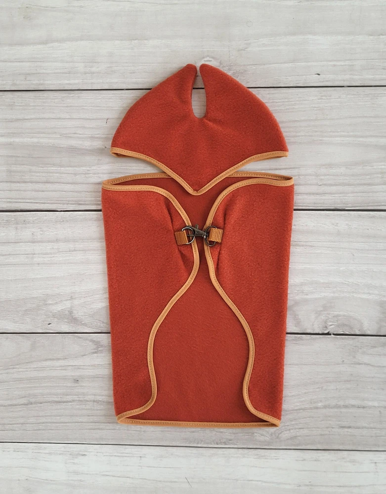 Super Hobby Horse Hobby Horse vilnonis komplektas A4 ir A5: gūnia ir ausinukai ginger spalvos