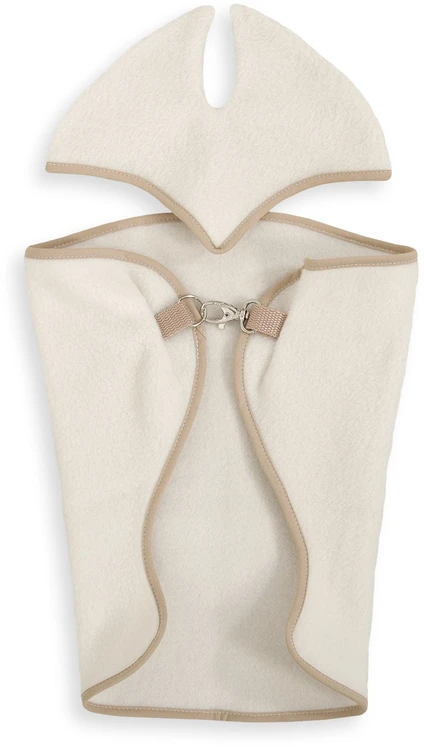 Super Hobby Horse Hobby Horse rinkinys: kreminė fleece antklodė ir ausinukai