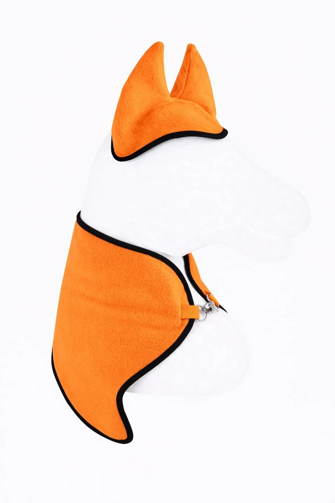 Super Hobby Horse Flisinis komplektas Hobby Horse A4 ir A5, neoninės oranžinės spalvos