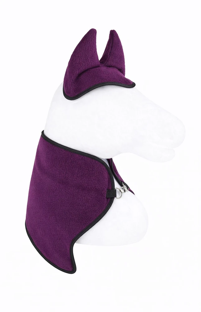 Super Hobby Horse Hobby Horse rinkinys A4 ir A5: flisinė gūnia su ausinėmis slyvų spalvos