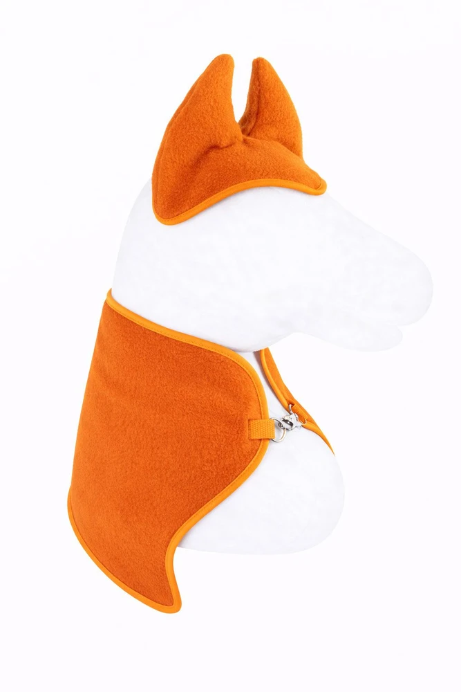 Super Hobby Horse Hobby Horse komplektas A4 ir A5: flisinė gūnia su ausinukais oranžinė
