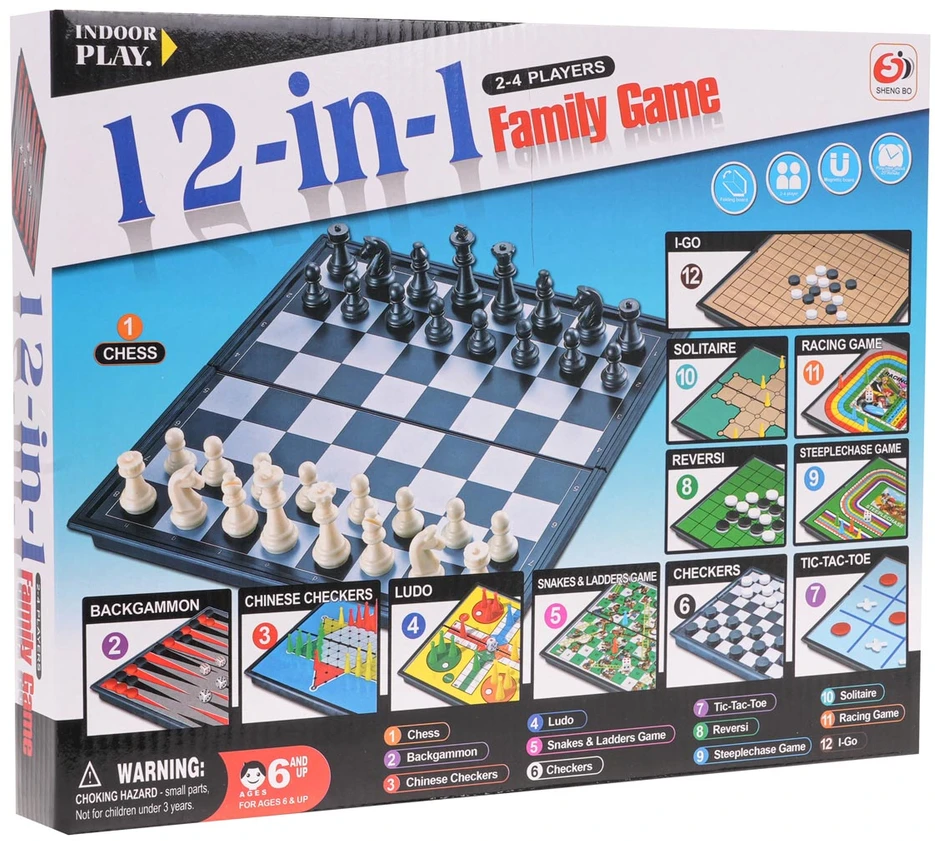 Ramiz Žaidimų rinkinys "12-in-1