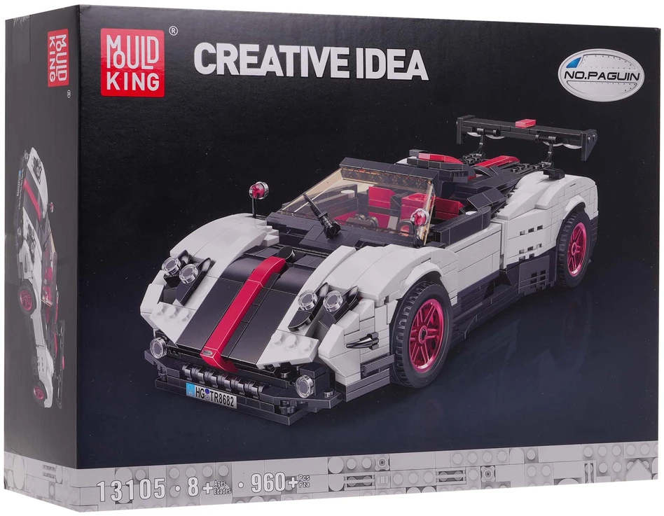 Ramiz Konstruktorius Baltas sportinis automobilis, 960 el.