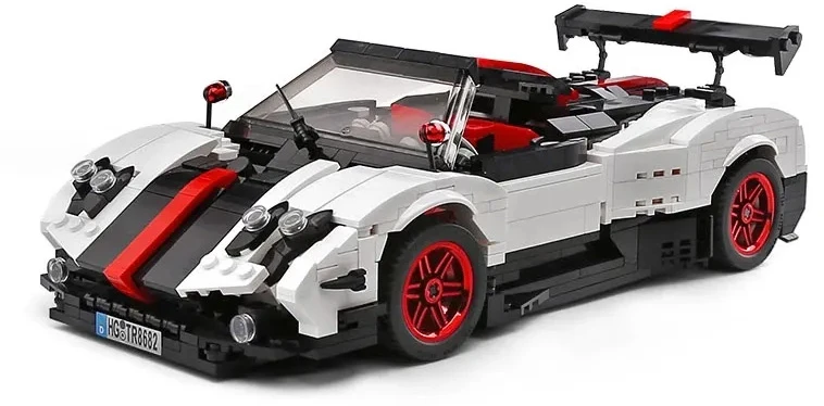Ramiz Konstruktorius Baltas sportinis automobilis, 960 el.