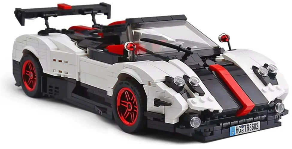 Ramiz Konstruktorius Baltas sportinis automobilis, 960 el.