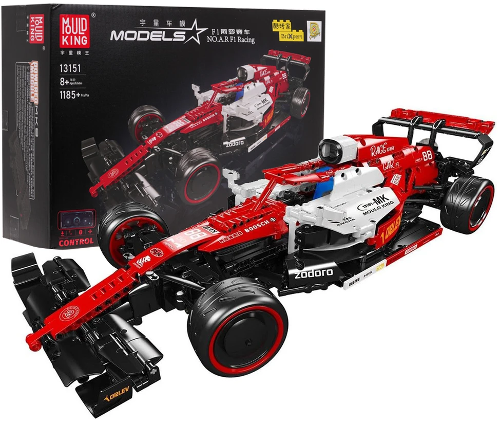 Ramiz Konstruktorius Raudonas Bolidas Formulė 1, 1185 el.