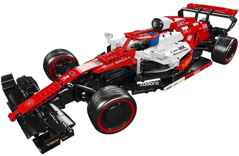 Ramiz Konstruktorius Raudonas Bolidas Formulė 1, 1185 el.