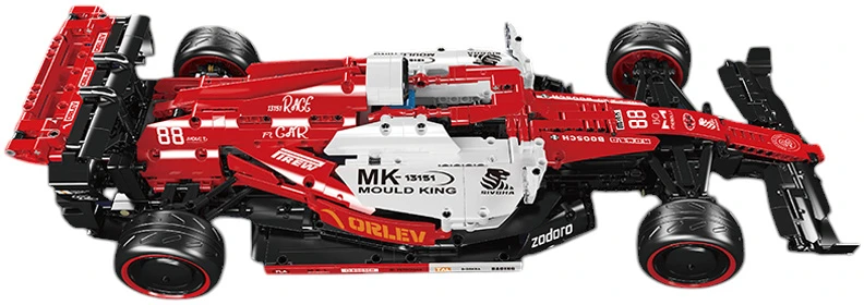 Ramiz Konstruktorius Raudonas Bolidas Formulė 1, 1185 el.