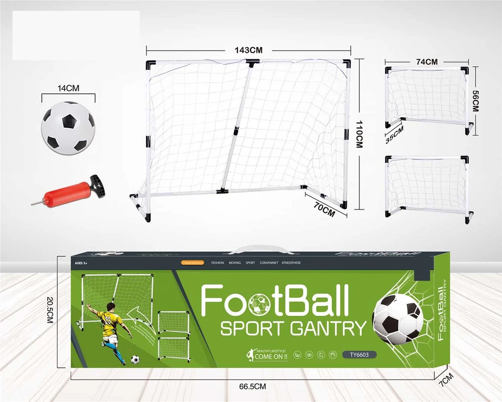 Ramiz Futbolo vartai 2in1 + priedai