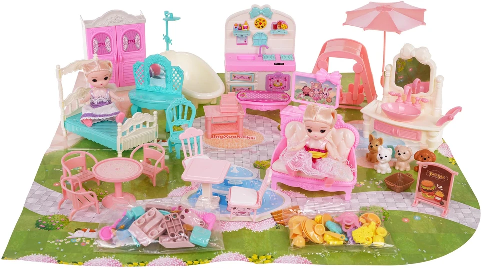 Ramiz MEGA princesės namas ir priedai