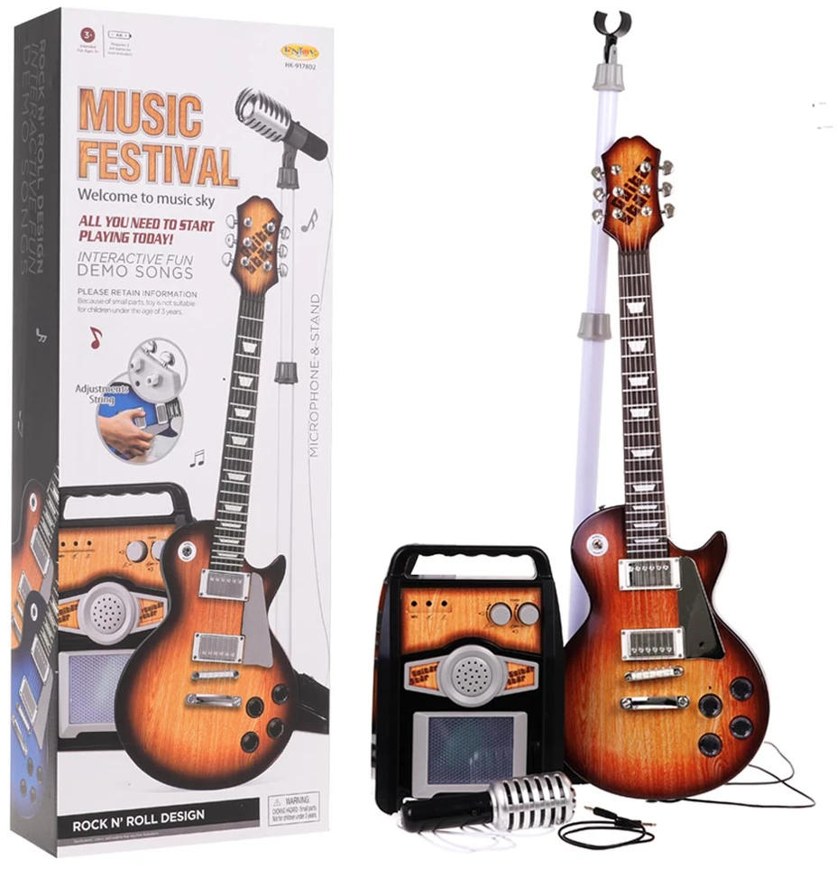 Ramiz Elektrinė gitaros ir stiprintuvo rinkinys