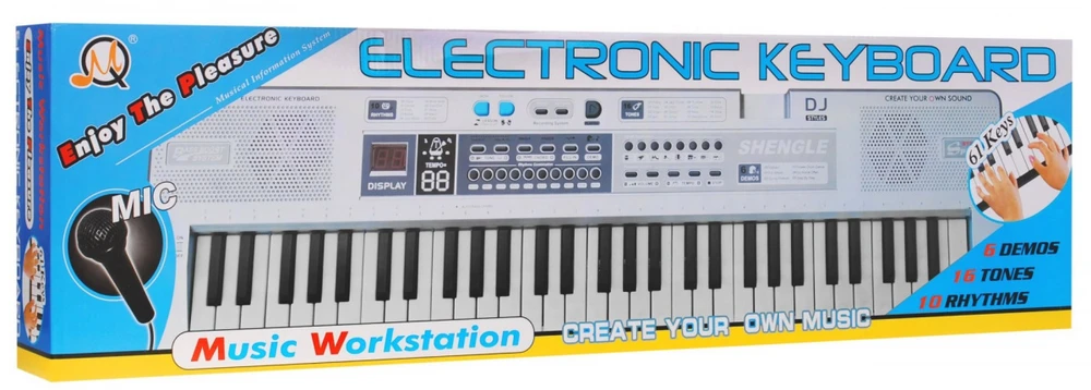 Ramiz Elektroninė klaviatūra MQ-008UF su ritmais