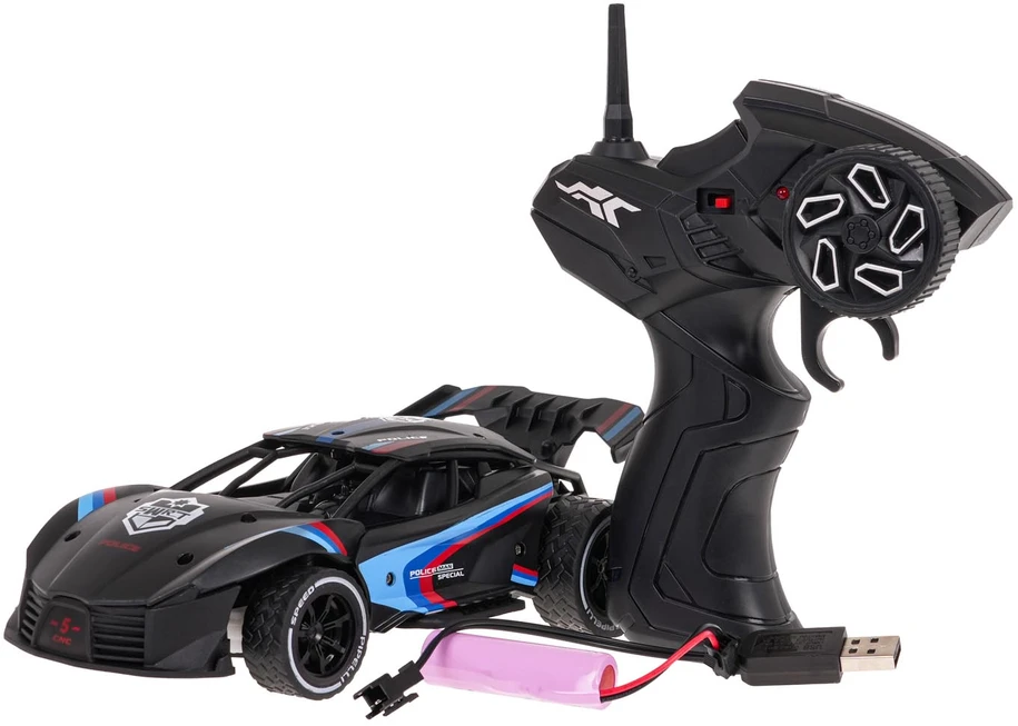Ramiz Greitas juodas 1:20 R/C automobilis