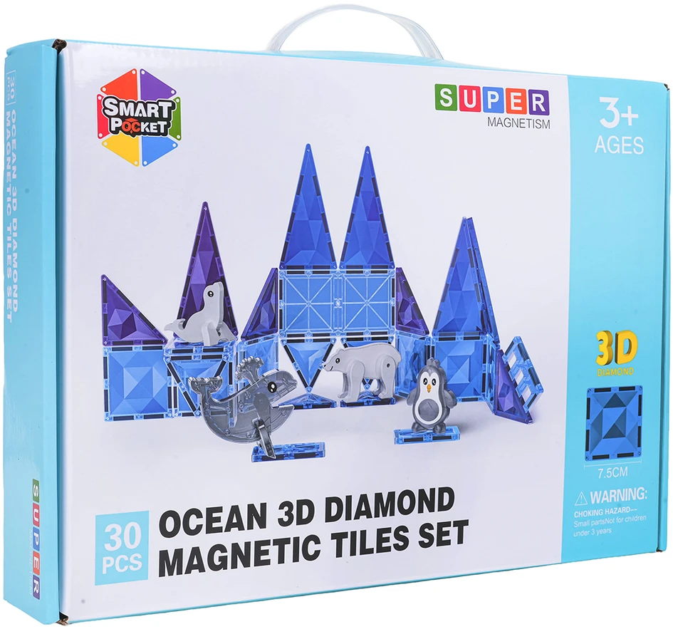 Ramiz Magnetinis konstruktorius ICE SNOW 30 el.