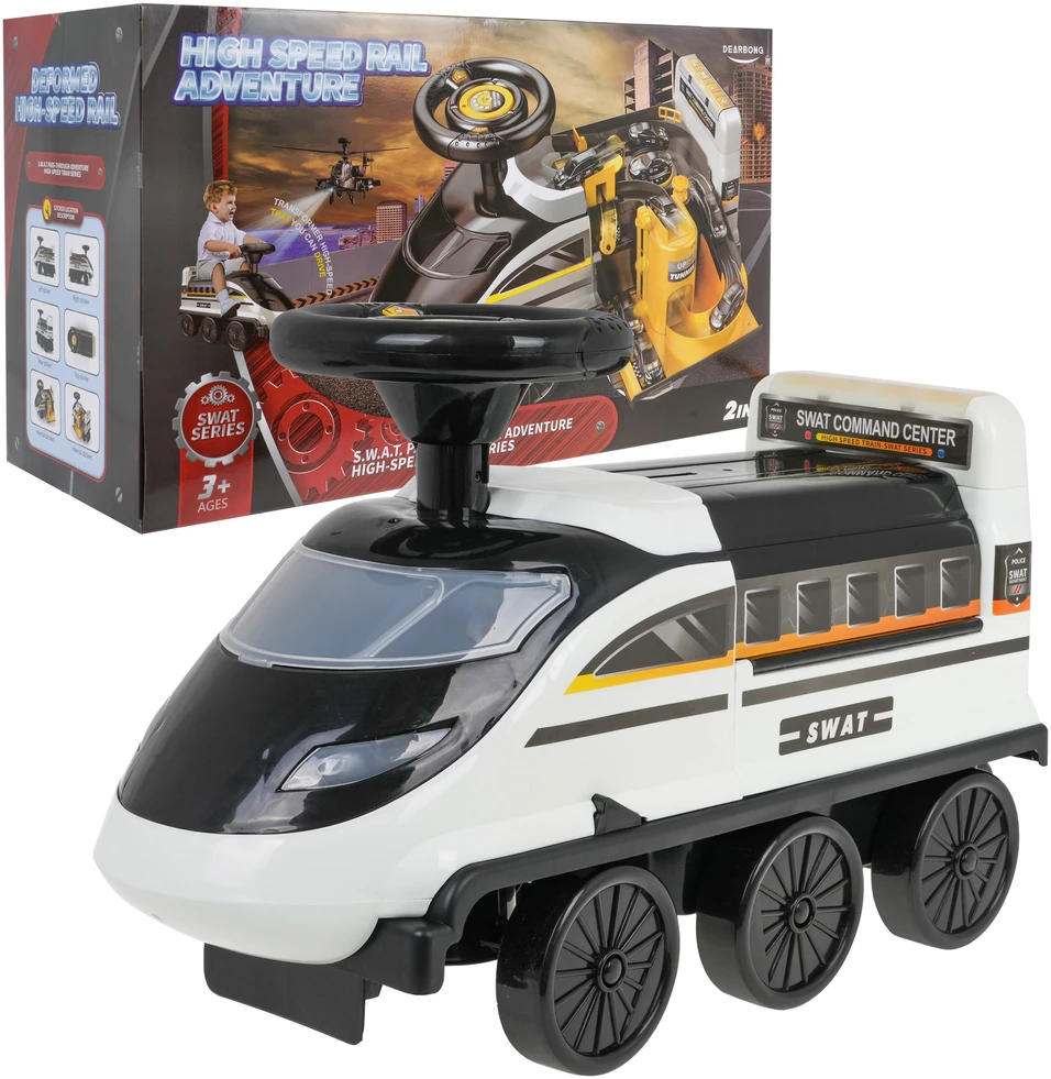 Ramiz Rider 2in1 With Parking juodos spalvos Police