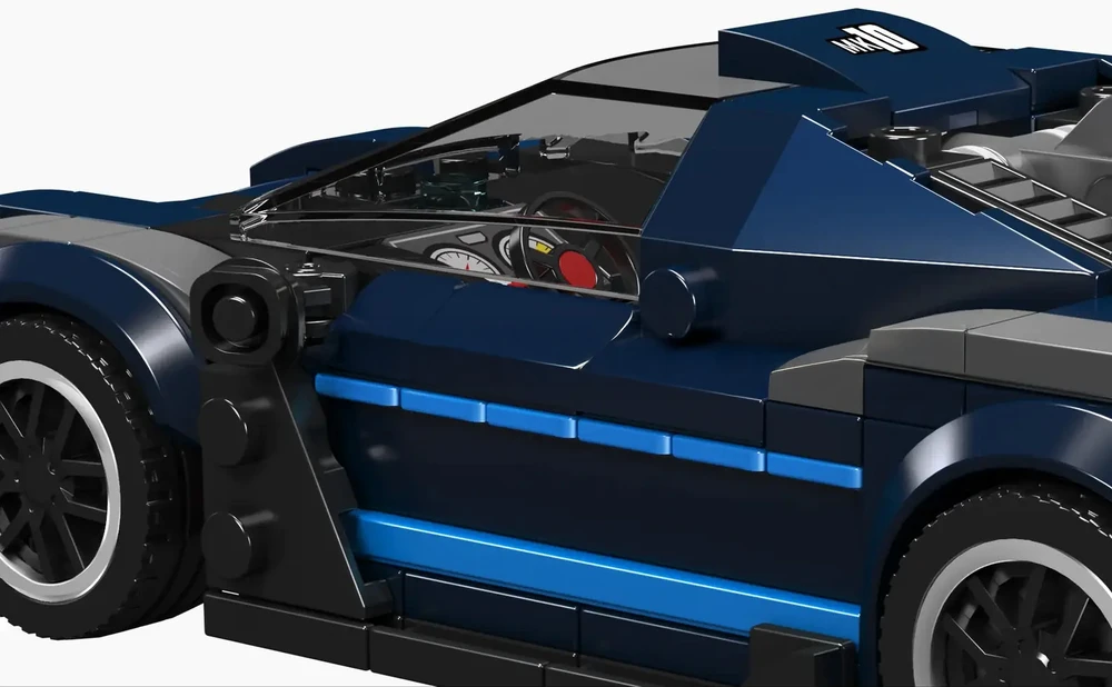 Ramiz Konstruktorius Sportinis automobilis Juodas 405 el.