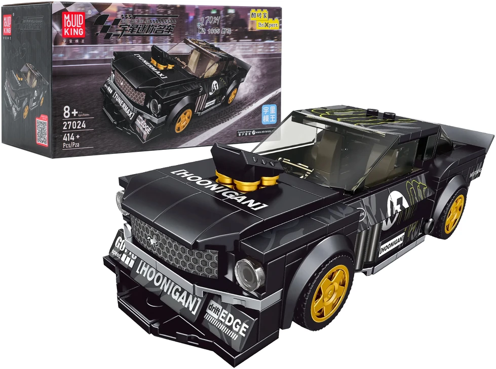 Ramiz Konstruktorius Sportinis automobilis Juodas 414 el.