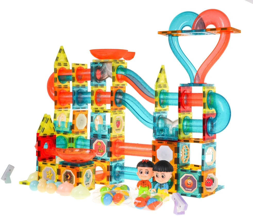 Ramiz Rinkinys Magnetic Blocks 202 dalys
