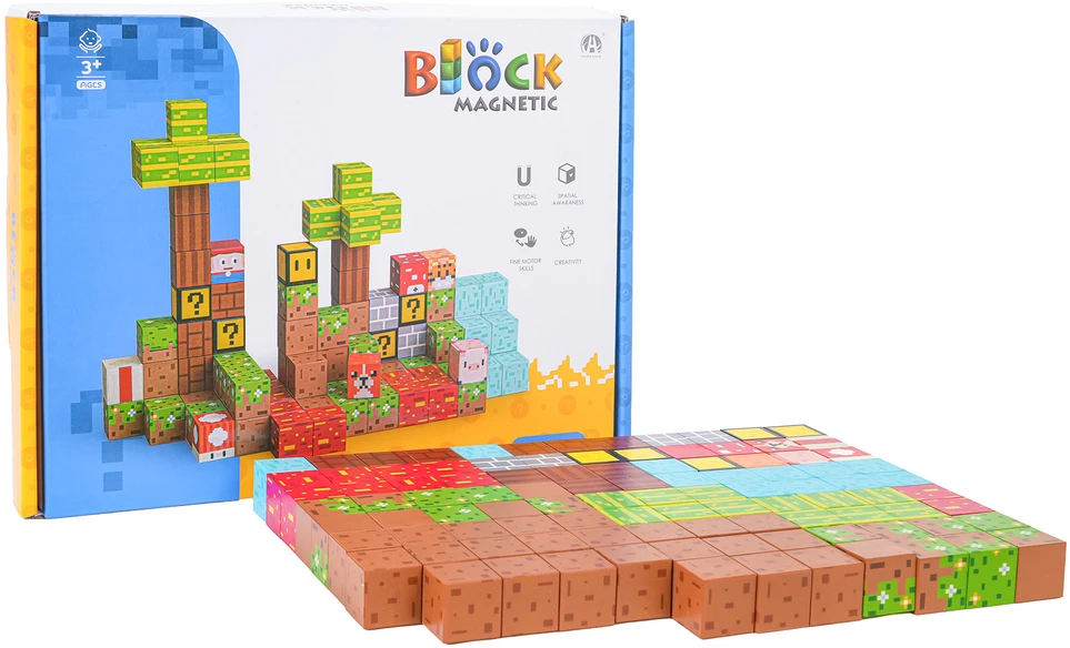 Ramiz Magnetinių kubų rinkinys vaikams