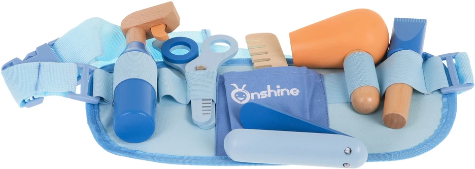 Ramiz Wooden Barber Set