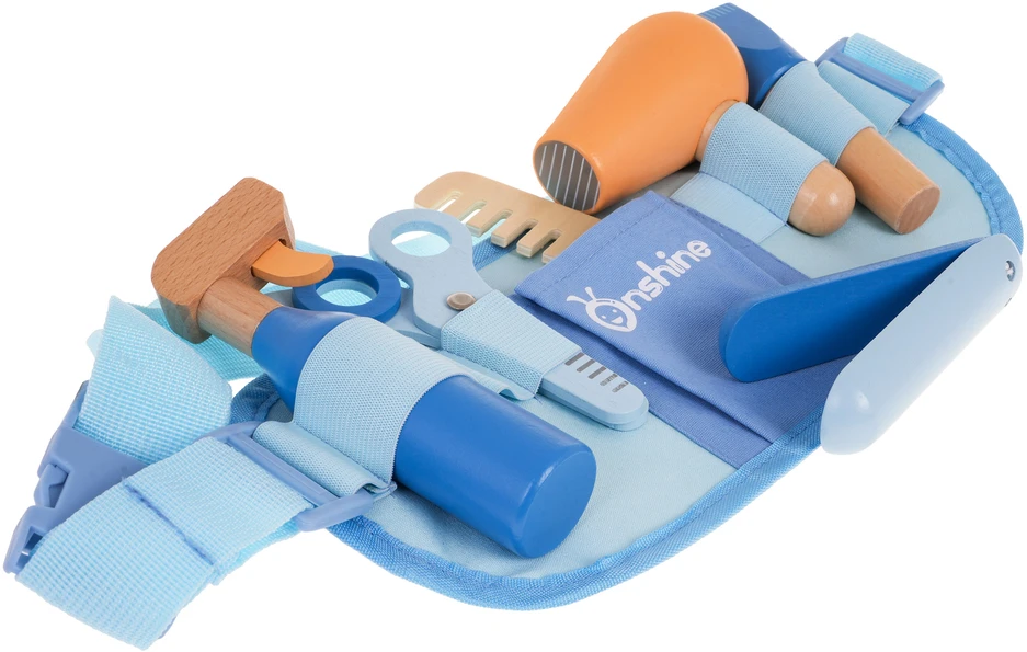 Ramiz Wooden Barber Set
