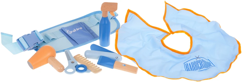 Ramiz Wooden Barber Set