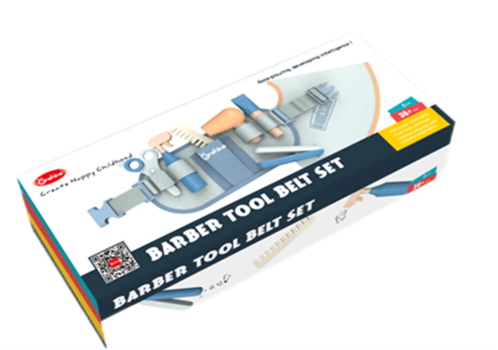 Ramiz Wooden Barber Set