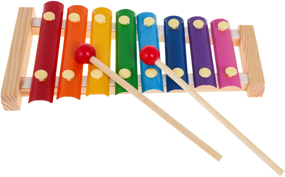 Ramiz Medinis Rinkinys Instrumentów vaikams 2+ Kuprinė + Muzikos instrumentai 22 el.
