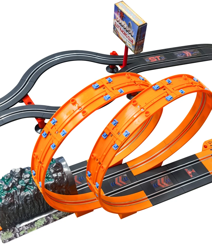 Ramiz Mega Track lenktynių trasa Racer 1:43