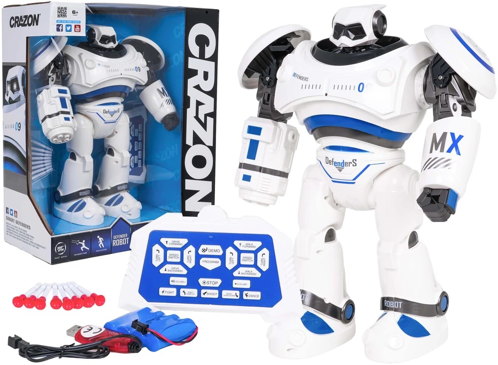 Ramiz Mėlyna Daugiafunkcinis robotas MX09 Mėlyna