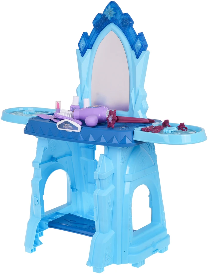 Ramiz Mėlyna Mėlyna Princess Dressing Table + priedai
